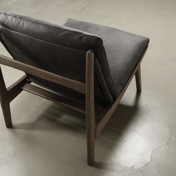 Fotoliu piele de bivol | model ALDO F NA