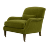 Fotoliu catifea VERDE | model TORE
