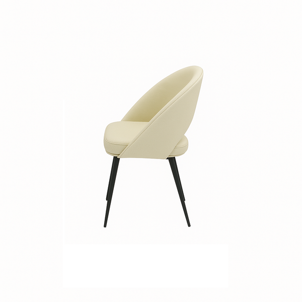 Scaun piele BEJ | model LAVA