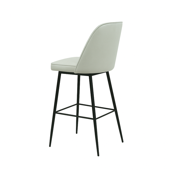 Scaun bar piele naturala BEJ | model FOX