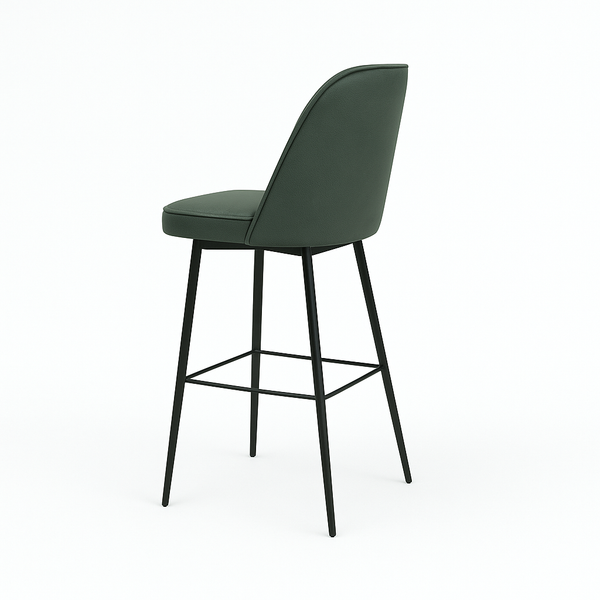 Scaun bar piele naturala BEJ | model FOX