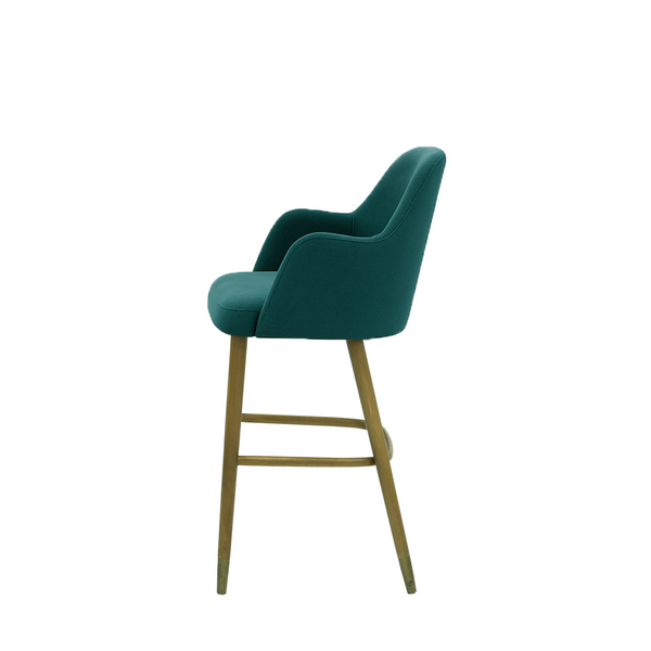 Scaun bar catifea GALBENA | model PINO