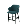 Scaun bar catifea GALBENA | model ZOE