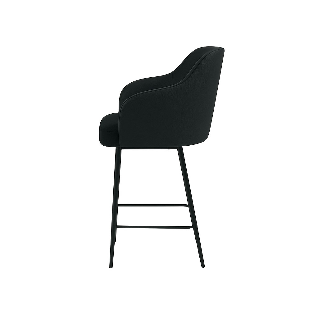 Scaun bar piele BEJ | model ALEX