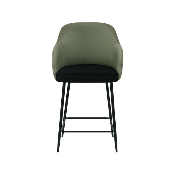 Scaun bar piele BEJ | model ALEX