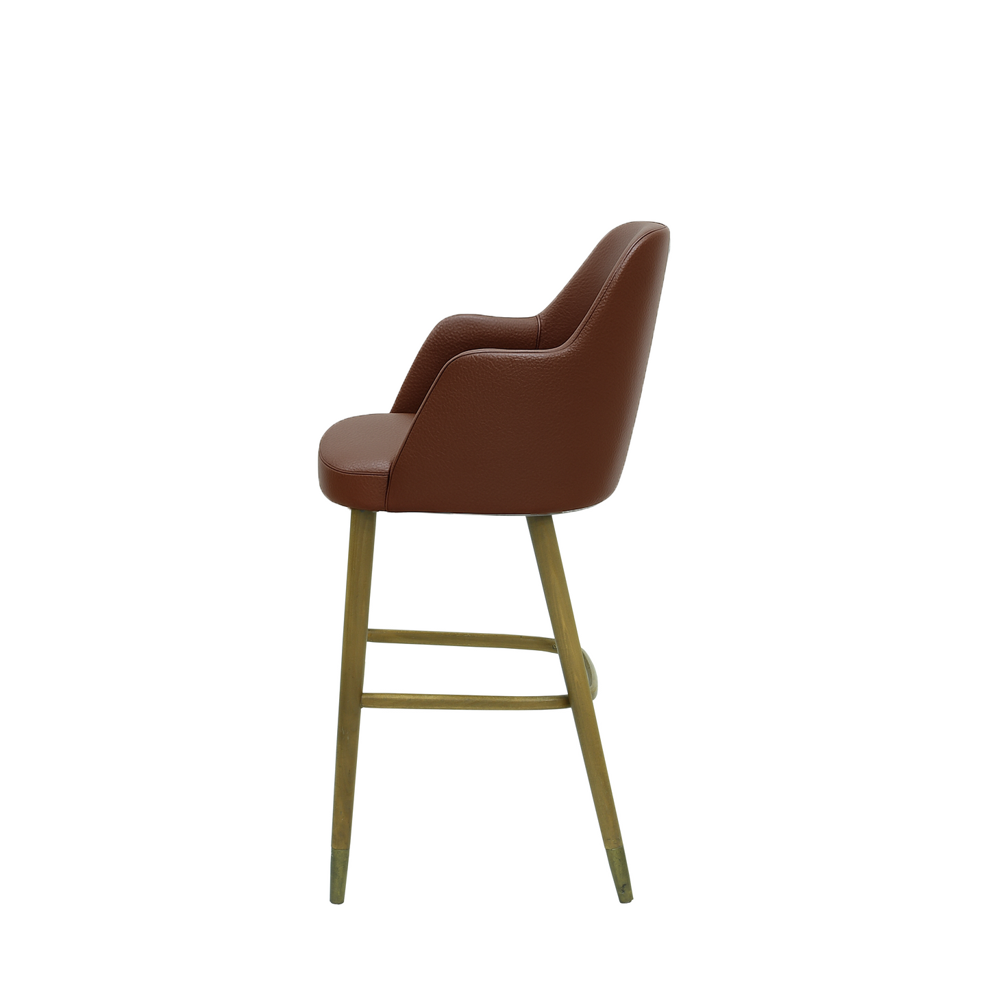 Scaun bar piele BORDO | model PINO