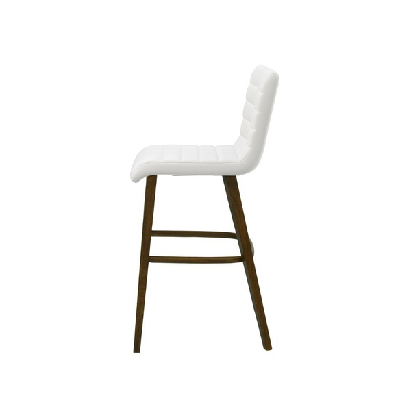 Scaun bar piele naturala BEJ | model RIGA