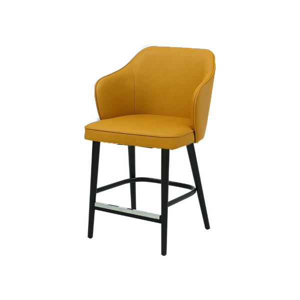 Scaun bar piele naturala BEJ | model ZEUS