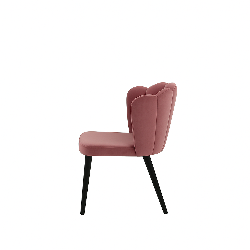 Scaun catifea ALBASTRA | model ARIA