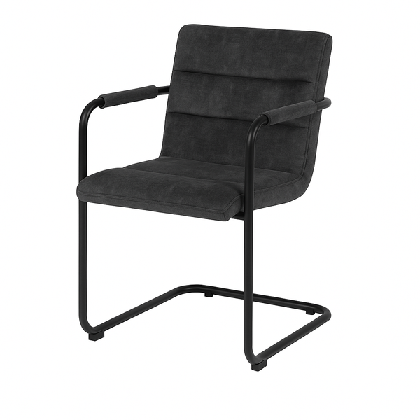 Scaun catifea GRI | model FLOR