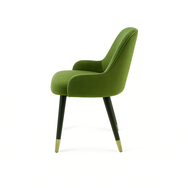 Scaun catifea VERDE | model ROCCO G