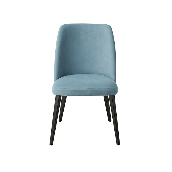 Scaun catifea ALBASTRA | model SOLO