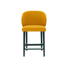 Scaun de bar catifea BEJ | model CAPRICE