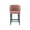 Scaun de bar catifea BEJ | model CAPRICE