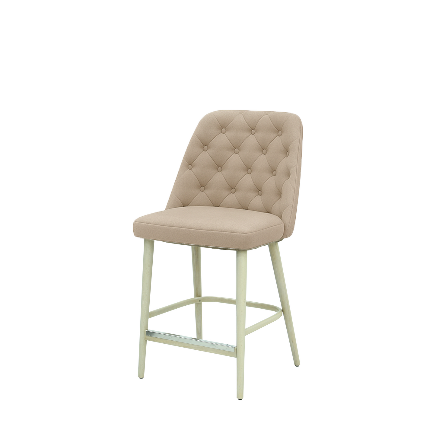 Scaun insula catifea ALBASTRA | model SCOT