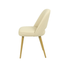 Scaun piele BEJ | model HUGO