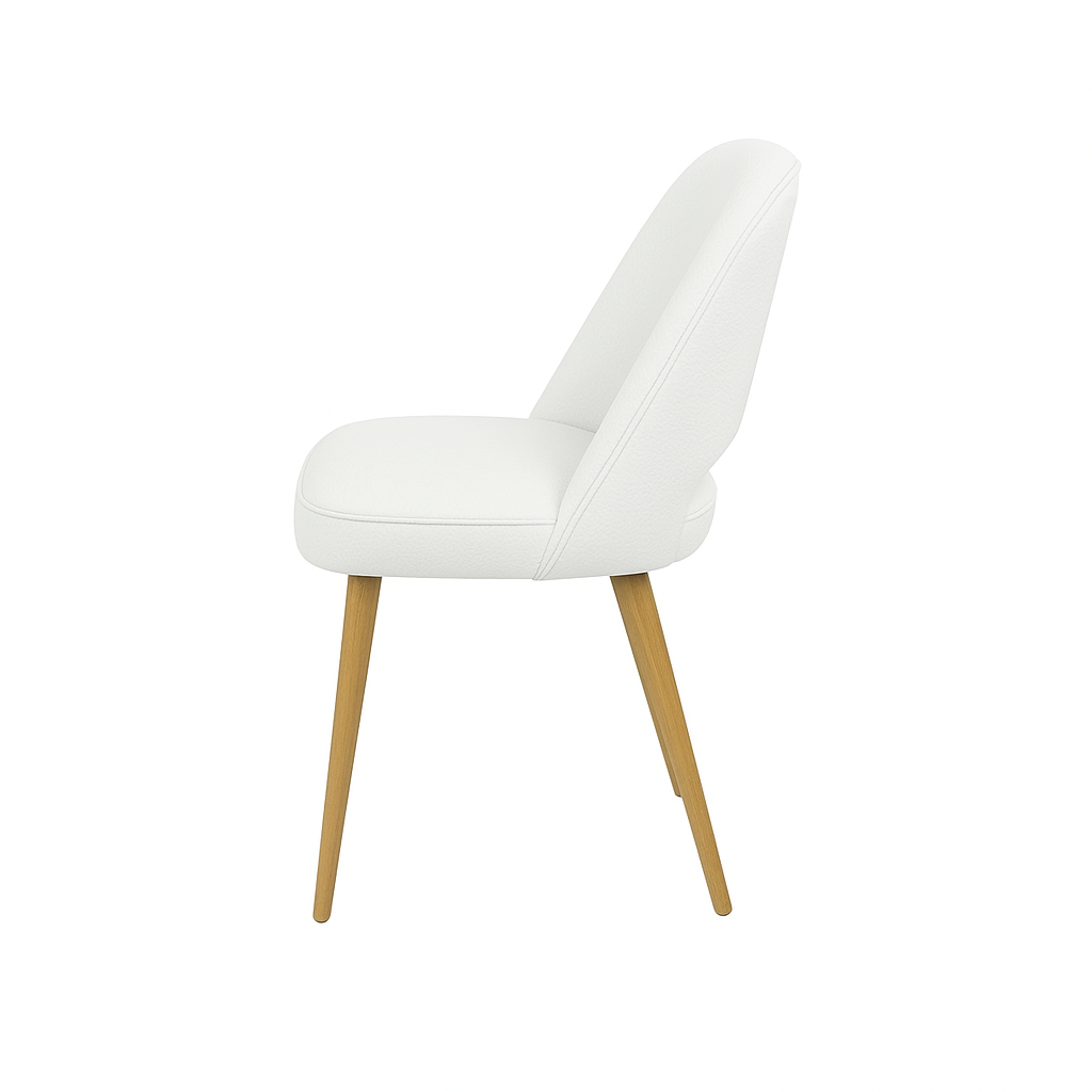 Scaun piele BEJ | model HUGO