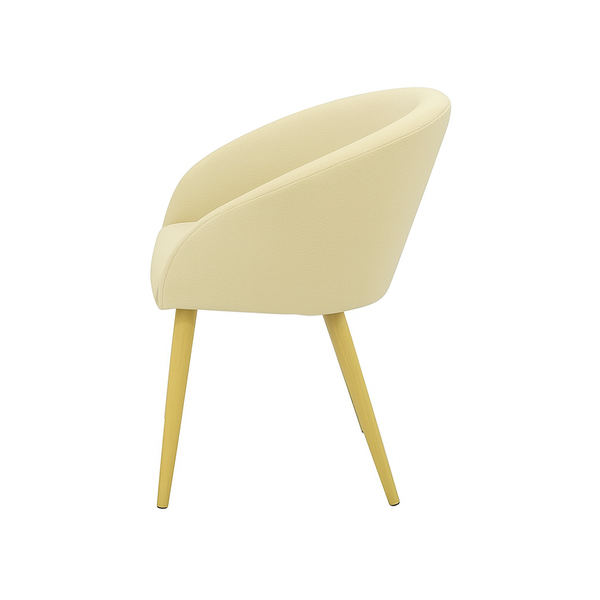 Scaun piele GALBENA | model IBIS