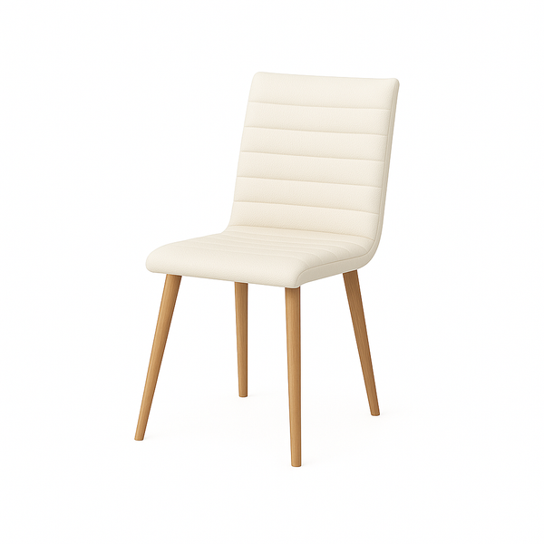 Scaun piele BEJ | model RIGA