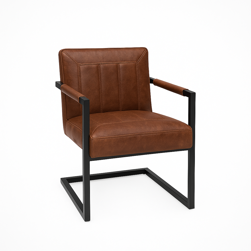 Scaun piele MARO | model BADSAAL EDI