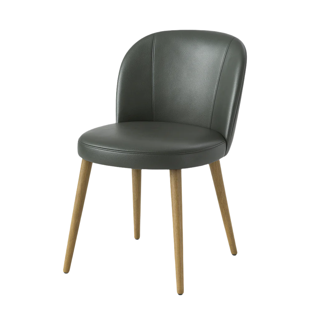 Scaun piele ALBASTRA | model SAM