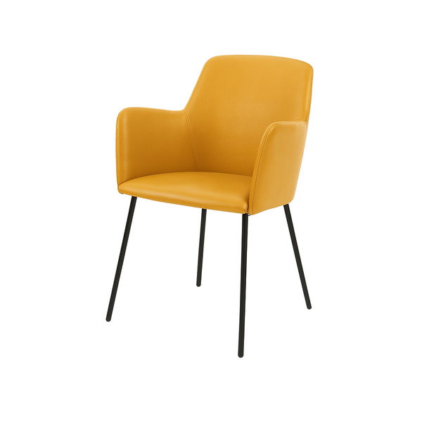 Scaun piele GALBENA | model SIGMA