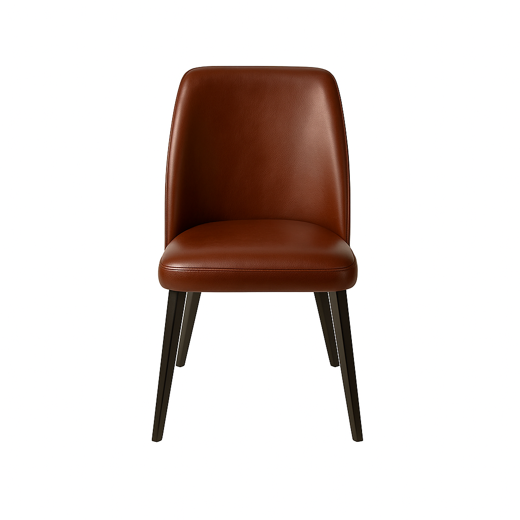Scaun piele naturala BORDO | model SOLO