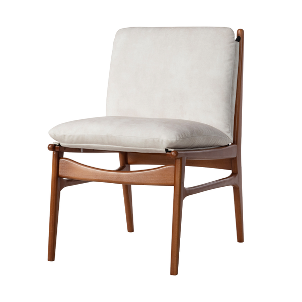 Scaun din lemn si stofa | model ALDO NA